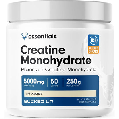 Bucked Up Pure Micronized Creatine Monohydrate Front View