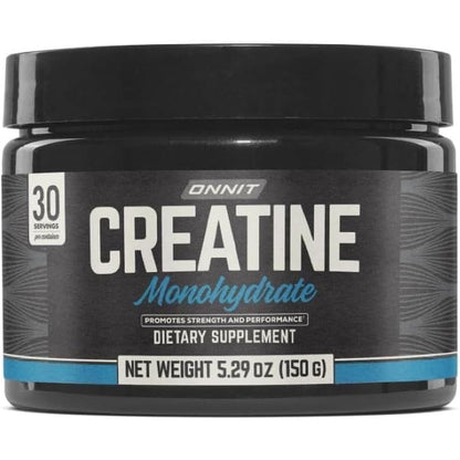 Onnit Creatine Monohydrate Powder front view tub