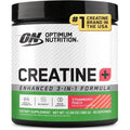 Optimum Nutrition Creatine Plus Strawberry Peach front view supplement container