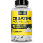 Con-Cret creatine hcl capsules front view supplement bottle
