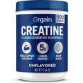 Orgain Creatine Monohydrate Micronized Powder front view container packaging