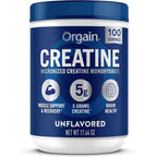 Orgain Creatine Monohydrate Micronized Powder front view container packaging
