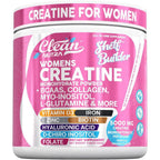 Clean Nutraceuticals Shelf Builder Creatine for Women front view product container