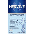 Nervive Nerve Relief 60 Tablets front view health supplement