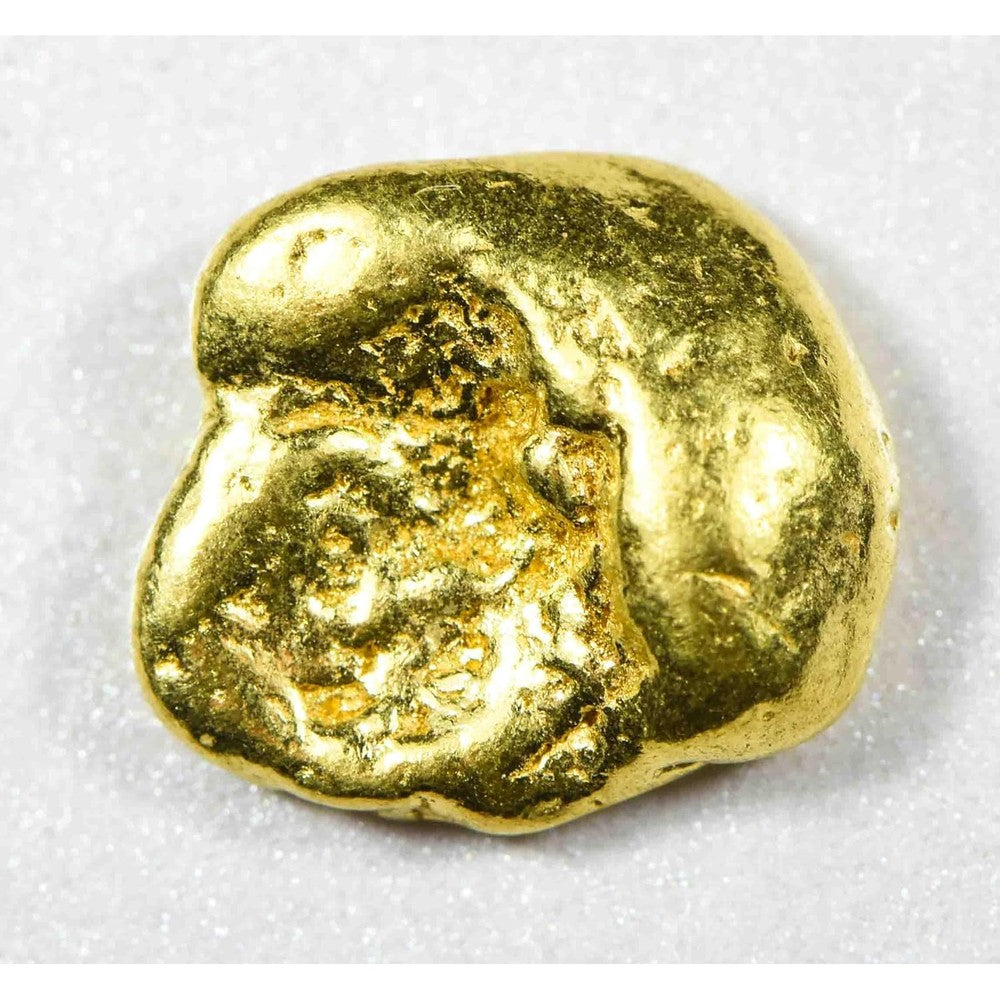 Nuggetsbygrant Alaskan BC natural gold nugget front view genuine precious metal