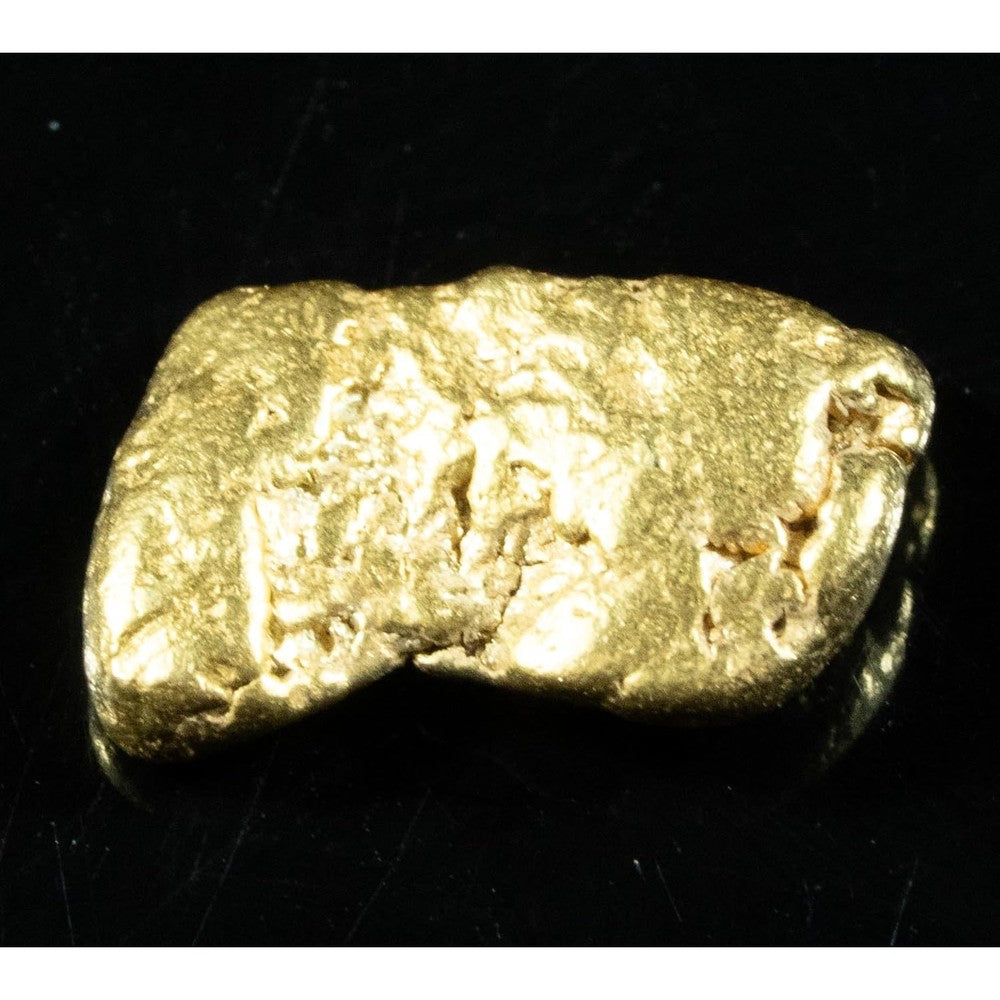 Nuggetsbygrant natural gold nugget front view