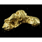 Nuggetsbygrant Alaskan BC natural gold nugget front view