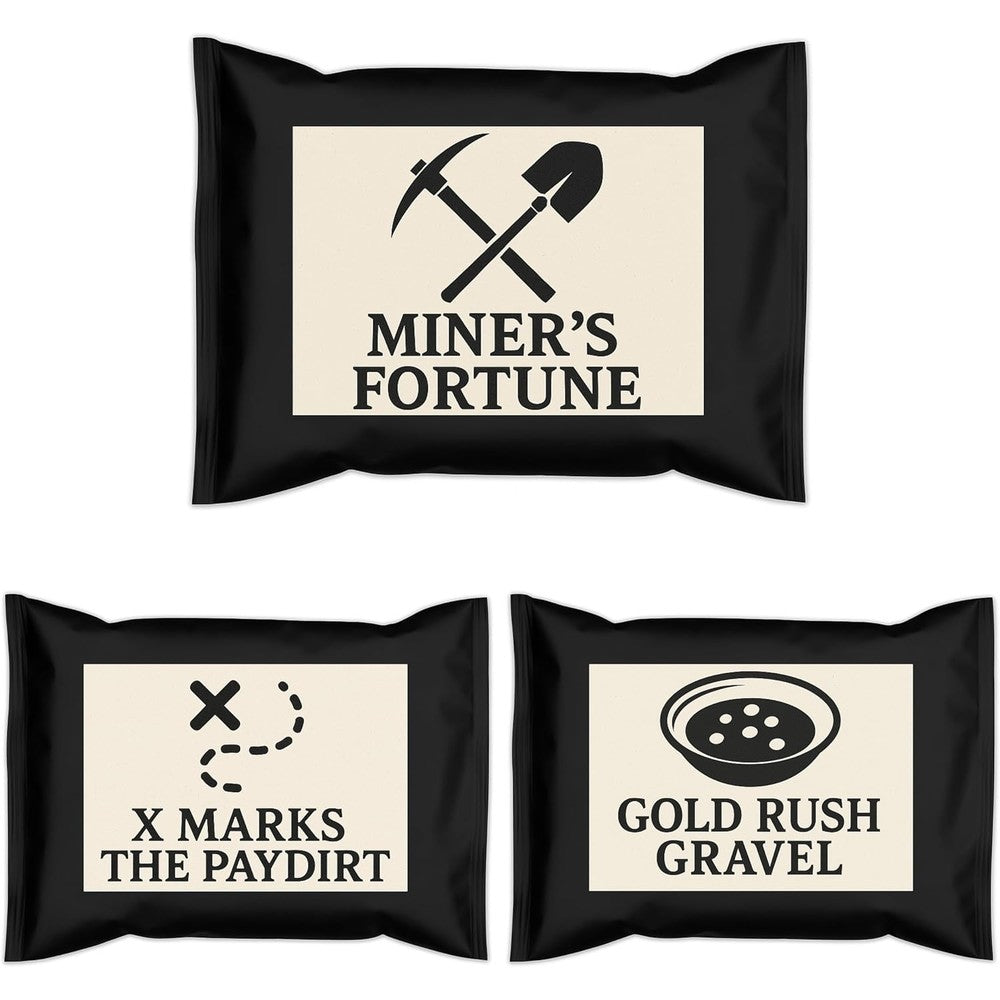 Zurjy Gold Paydirt Bundle front view with three bags