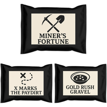 Zurjy Gold Paydirt Bundle front view with three bags