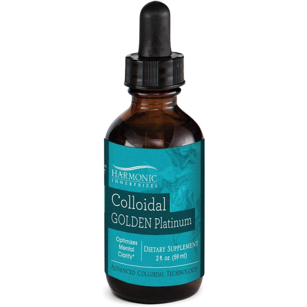 Harmonic Innerprizes Colloidal Golden Platinum 2 Fluid Ounce front view