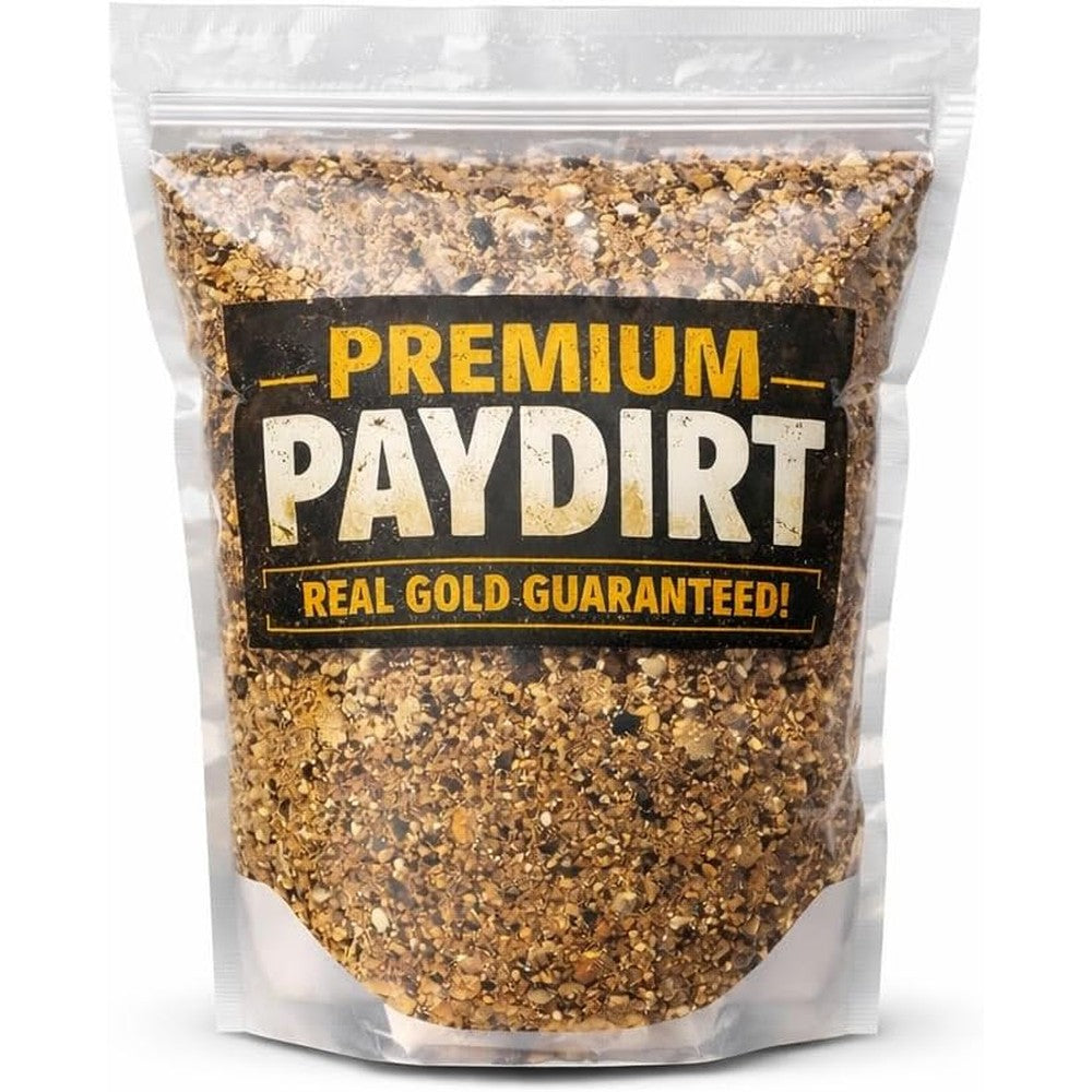 Zurjy Paydirt 1 Pack front view with gold panning material