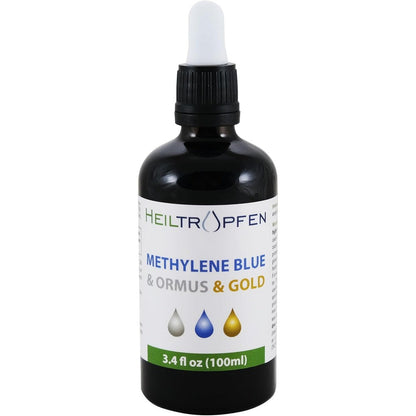 Heiltropfen Methylene Blue And Ormus And Gold 100 ml front view