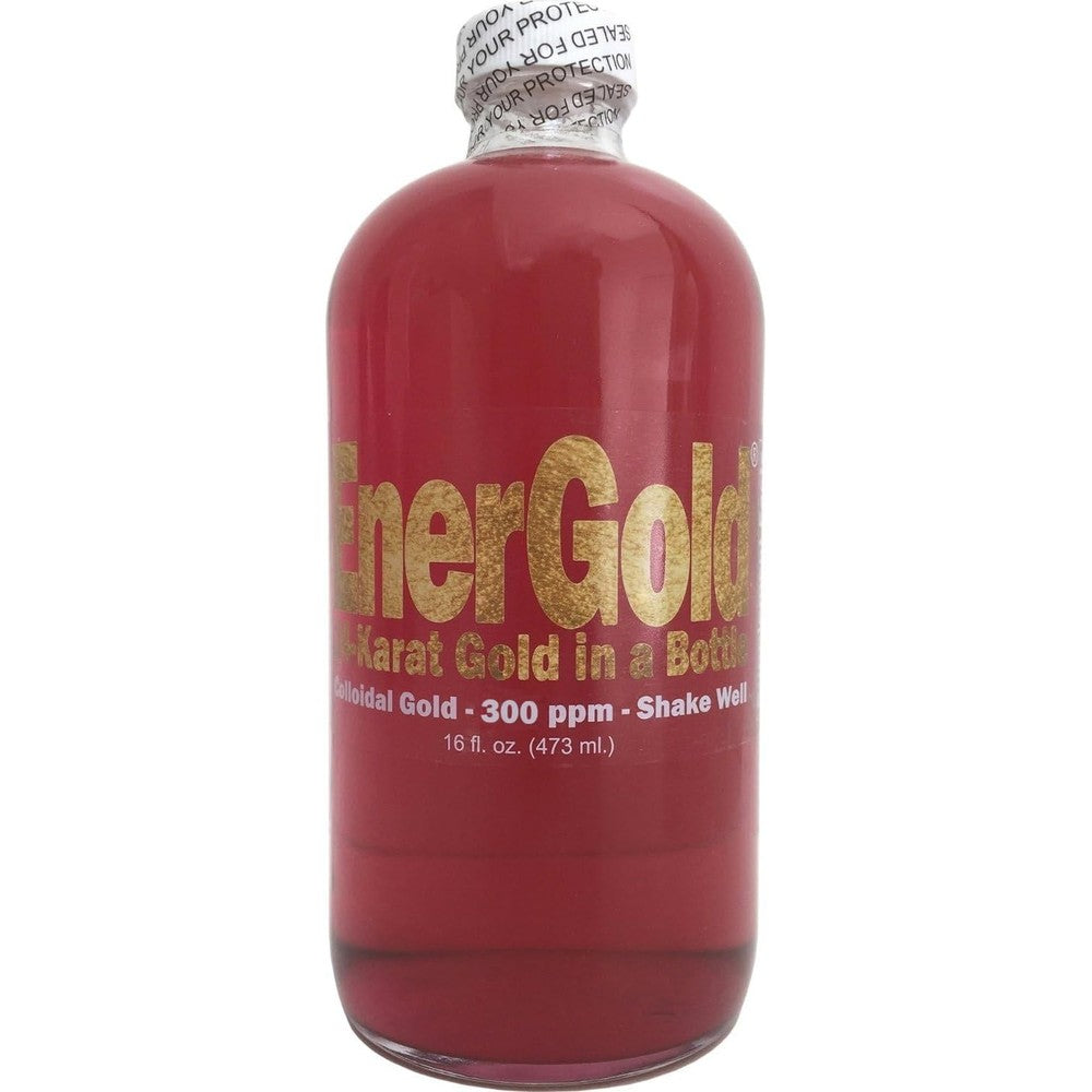 EnerGold pure colloidal gold front view bottle packaging