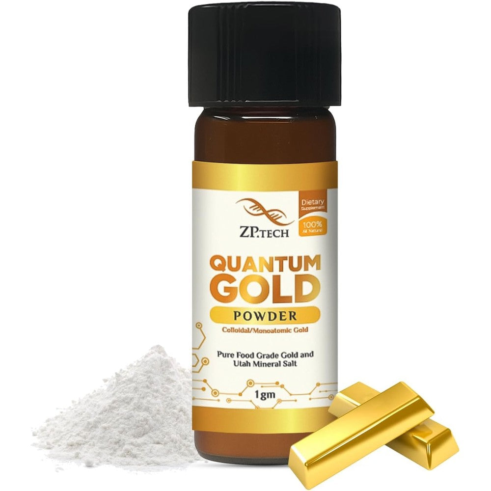 ZP.TECH Quantum Gold 24K Ormus Gold Concentrate front view