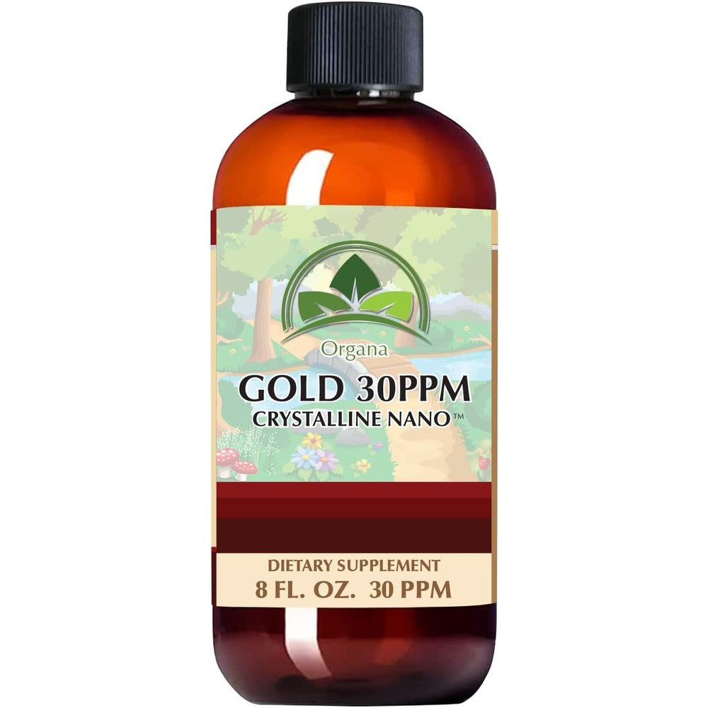 NutriNoche Organa Pure Crystalline Liquid Gold Supplement front view