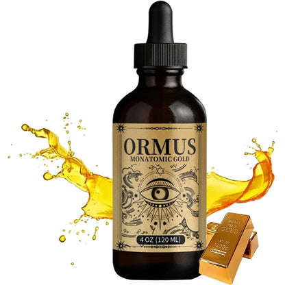 Ljoqm Ormus Gold Oil Pineal Gland front view bottle