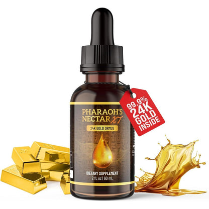 Nutraville Pharaoh's Nectar XT Liquid Gold Ormus Front View