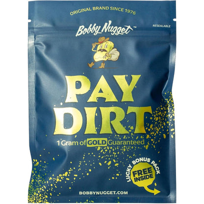 Bobby Nugget Gold Paydirt 1 Gram front view
