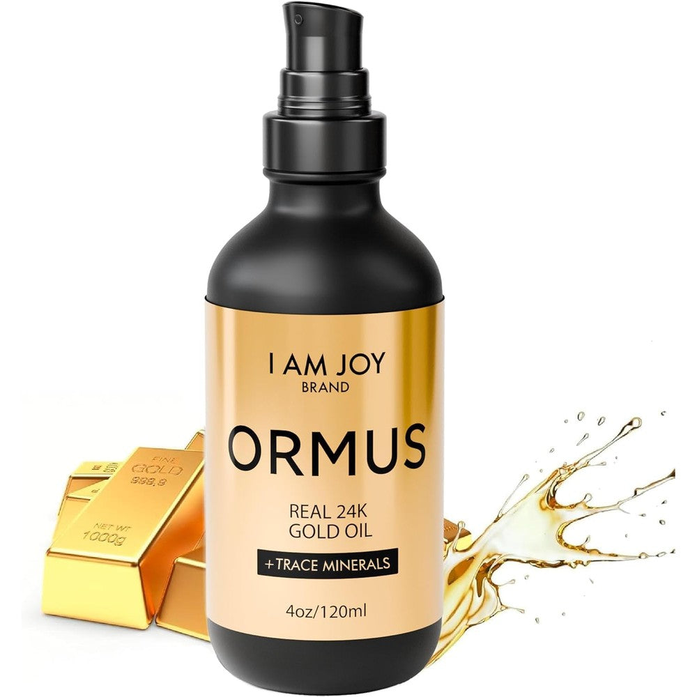 I Am Joy Co. Ormus Gold Oil Monoatomic front view bottle
