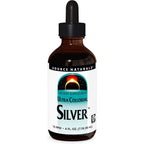 Source Naturals Ultra Colloidal Silver liquid front view bottle packaging