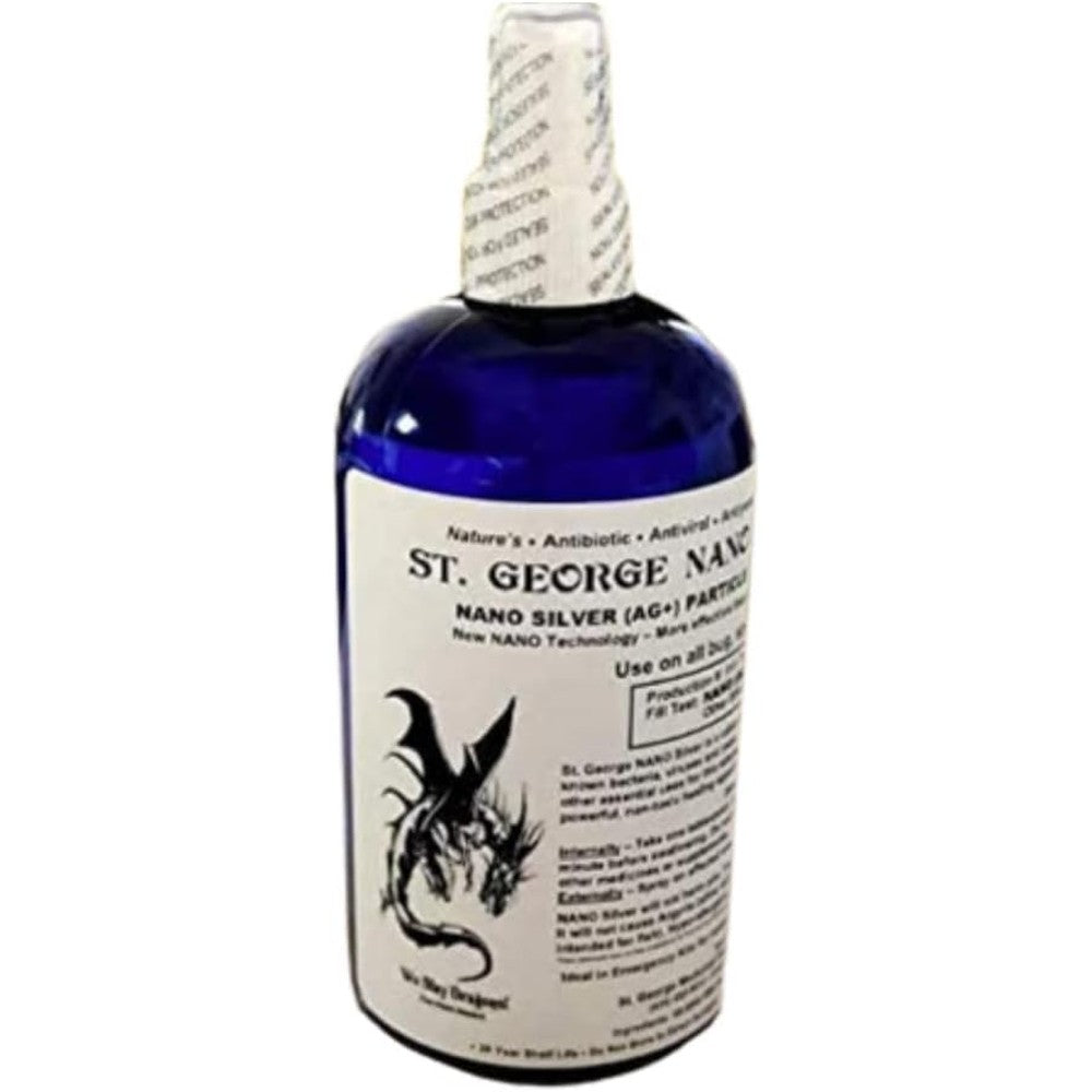 St. George Nano Silver immune supplement front view