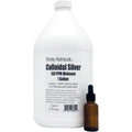Trinity NutraLab 130 PPM colloidal silver liquid one gallon front view bottle