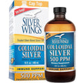 Natural Path Silver Wings colloidal silver front view bottle