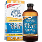 Natural Path Silver Wings colloidal silver front view bottle