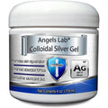 Angels Lab colloidal silver gel front view jar packaging