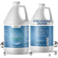 NutriNoche colloidal silver liquid supplement front view bottle