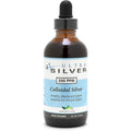 Ultra Silver colloidal silver front view bottle packaging mineral supplement