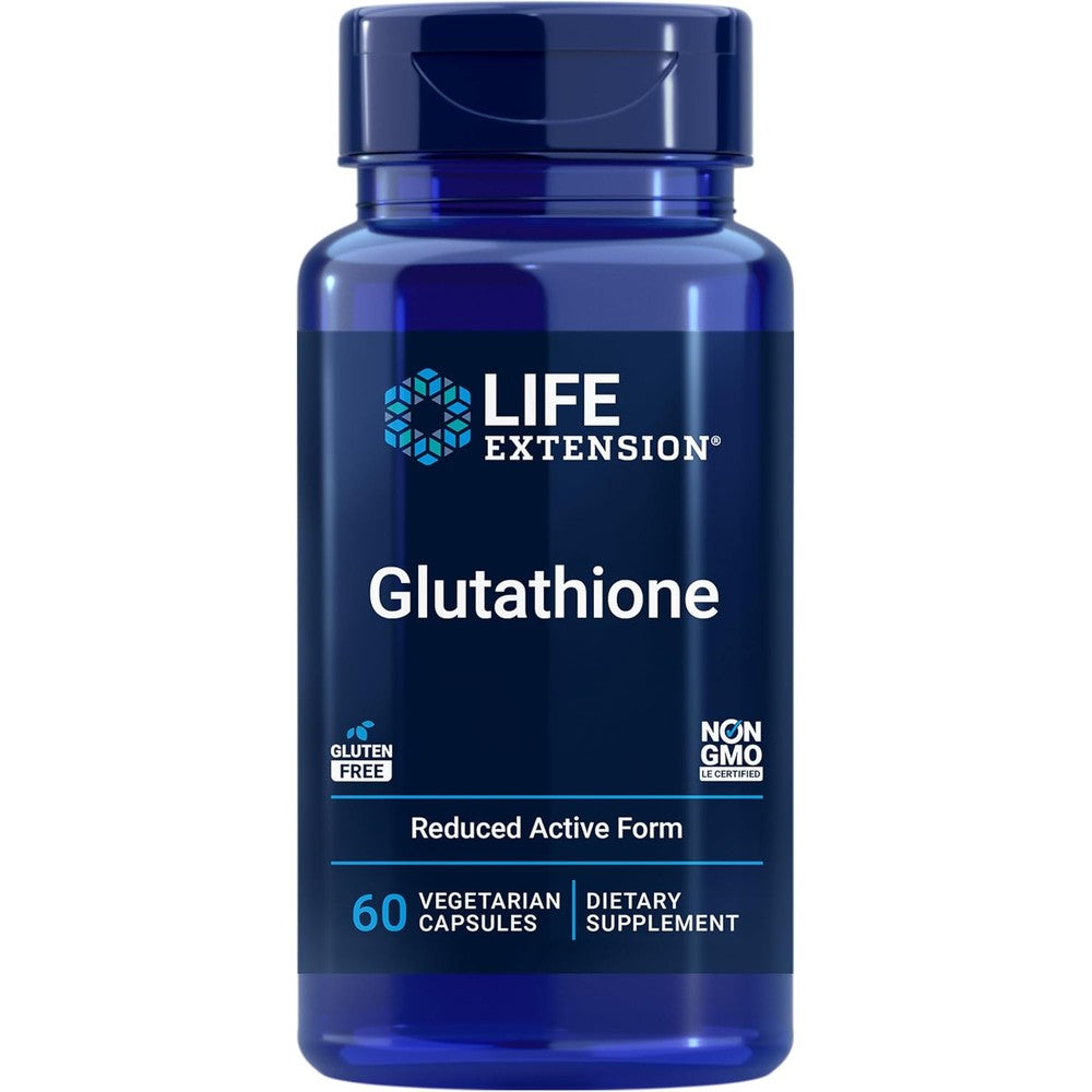 Life Extension Glutathione 500 Milligrams bottle front view