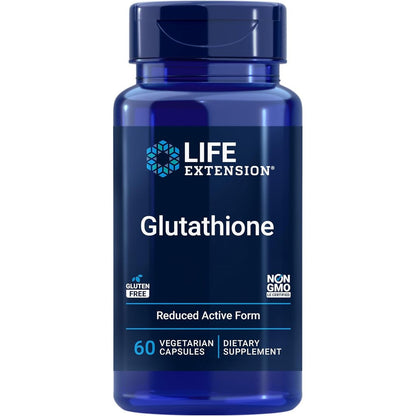 Life Extension Glutathione 500 Milligrams bottle front view