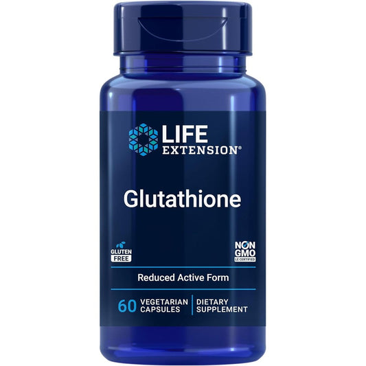 Life Extension Glutathione 500 Milligrams bottle front view