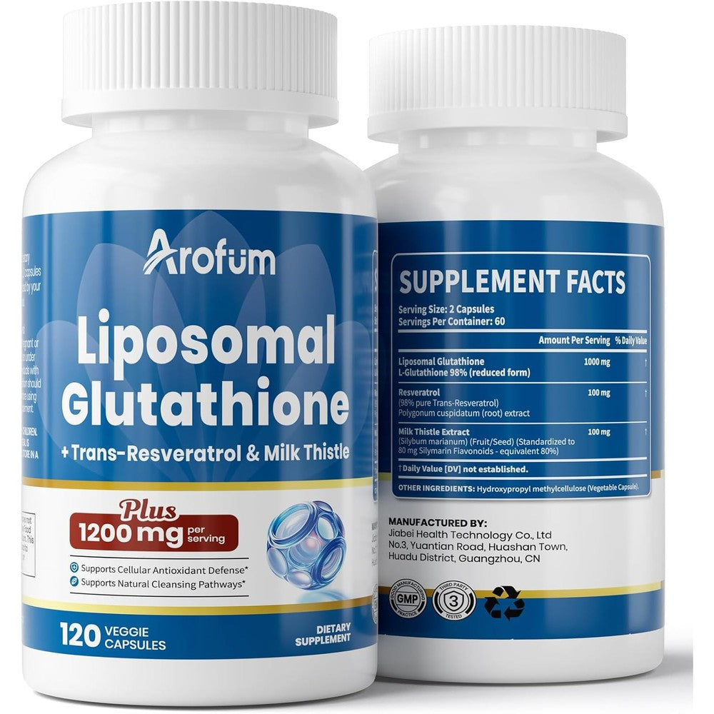 Nature Echo Liposomal Glutathione 1000mg bottle front view
