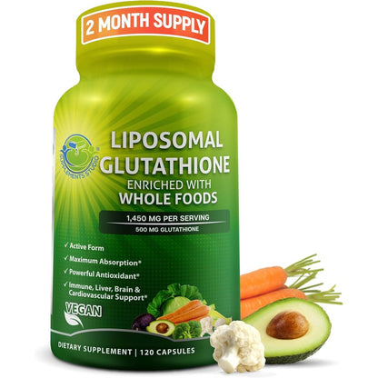 Supplements Studio Liposomal Glutathione 500mg bottle front view