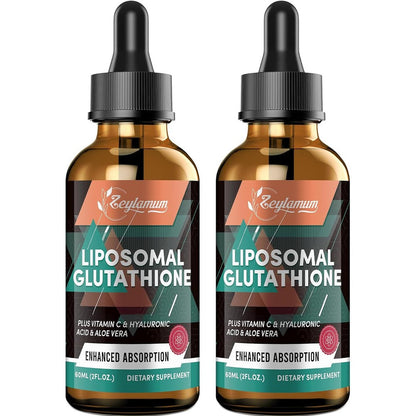 Zeylamum 2000mg Liposomal Glutathione liquid drops bottle front view