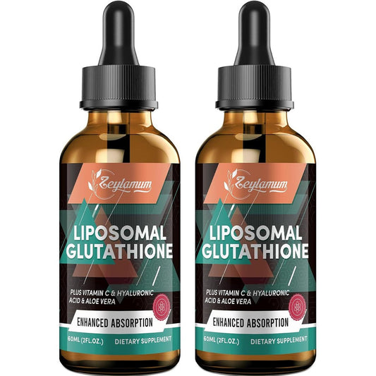 Zeylamum 2000mg Liposomal Glutathione liquid drops bottle front view