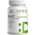 Deal Supplement N-Acetyl Cysteine NAC 1000 Milligrams Per Serving With Reduced Glutathione For Immune And Liver Health 240 Capsules