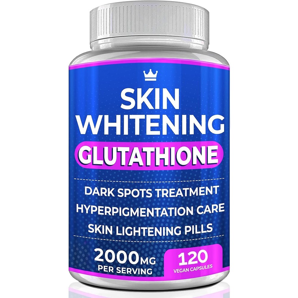 Northern Crown Cosmetics Glutathione Whitening Pills front bottle view