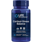 Life Extension Cortisol Stress Balance front view bottle packaging