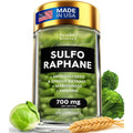 Healthbiotics Sulforaphane supplement bottle front view organic broccoli sprouts