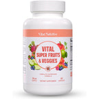 Vital Nutritive super fruits and veggies bottle front view dietary supplement