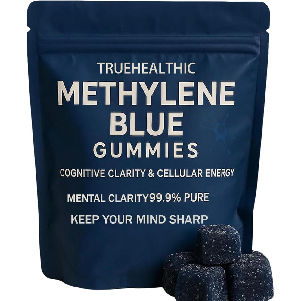 TrueHealthic Methylene Blue Gummies front view packaging