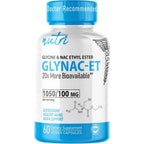 Nature's Fusions GlyNAC-ET NAC Supplement front view showing bottle label