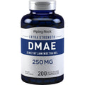 Piping Rock Extra Strength DMAE 250 mg 200 Capsules front bottle view
