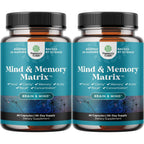 Natures Craft Mind And Memory Matrix supplement front view bottle