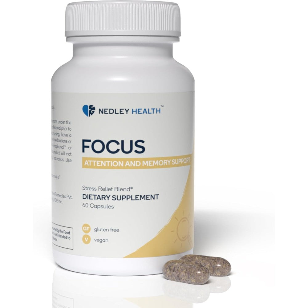 Nedley Health Focus bottle front view authentic brain supplement India