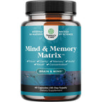 Natures Craft Nootropic Brain Supplement front view bottle