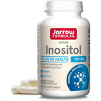 Jarrow Formulas Inositol 750mg vegetarian capsules bottle front view